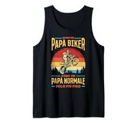 Sono un papà Motociclista Come un Padre Normal ma più figo Camiseta sin Mangas
