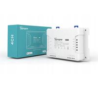 SONOFF 4CHR3 4-Gang Wi-Fi Inteligente Interruptor, Gestionada Por App O Voice