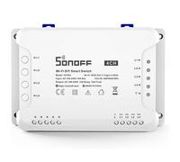 Sonoff 4CHR3 Interruptor inteligente Wi-Fi 4 bandas compatible Alexa Google Home