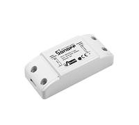 SONOFF Basic R2 Interruptor Conectado WiFi,Interruptor inteligente compatible con Alexa/Google Home/IFTTT,Control Remoto,Control de Voz,Función de Tiempo,No requiere Hub