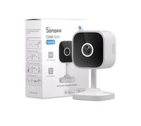 SONOFF CAM Slim Gen2 Cámara de Seguridad para Interiores, Cámara para Mascotas con Aplicación de Teléfono, Detección Humana (CAM-S2), Compatible con Alexa y Google Home