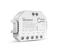 Sonoff Dual R3 Módulo de Control Inteligente 2-Gang WiFi Blanco