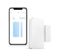 SONOFF DW2 Sensor de Puerta WiFi, Sensor de Contacto de Ventana Inteligentepara Sistema de Alarma y Domótica, Compatible con Alexa/Google Home.
