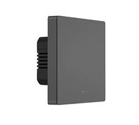 Interruptor de pared inteligente M5 WiFi de 1 canal (gris) - SONOFF
