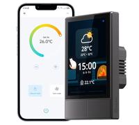 Sonoff - Interruptor de pared WI-FI NSPanel-EU Controlador escenas inteligente All-in-one Control la temperatura y humedad Controle todo en uno pantalla táctil bidireccional Compatible con Google