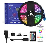 SONOFF L2 Tiras LED 5M,RGB Tira de Luces Inteligente Regulable, ,Control de Bluetooth, A Prueba de Agua IP65. Luces LED Habitacion Inteligente Funciona con Alexa, Google Asistente y App.
