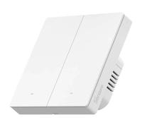 Sonoff M5 Interruptor Inteligente Pressão de 2 canais 86mm Branco WiFi Matter - Sonoff M5-2C-86W