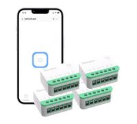 SONOFF Matter Interruptor WiFi Inteligente, DIY Rele WiFi, Funciona con Apple Home, Alexa, Google Home, 4 PACK, Requiere Neutral