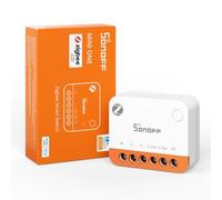 SONOFF MINI ONE MINI-ZB1GS Interruptor Inteligente Zigbee 16A Relé | Haz inteligentes tus luces y aparatos con control Zigbee de 16A, temporizador y programación, Alexa y Home Assistant.