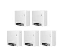 SONOFF MINI R2 5PCS Interruptor Inteligente Inalámbrico WiFi para Casa Inteligente,Funciona con Alexa, Google Home.no Requiere Controlador HUB (Actualización MINI)