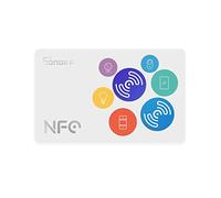 SONOFF NFC Tag 215 Chip 540 Bytes Etiquetas Inteligentes Enlaces de Automatización Tap Trigger Smart Scene Compatible con Teléfonos con NFC(3PACK)