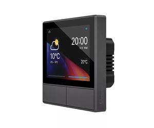 Sonoff NSPanel Preto Ecrã Táctil Inteligente Multifunções WiFi/Bluetooth c/ Interruptor