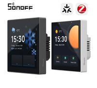 SONOFF NSPanel Pro Gen2 Panel de Control Inteligente para el Hogar con Relé de Doble Canal Tipo 86, Integra Dispositivos, Funciona con Apple Home a través de Matter