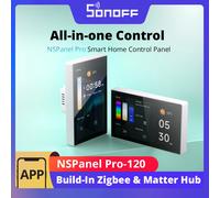 Sonoff NSPanel PRO 120 WiFi / Zigbee Hub / Matter Preto