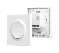 SONOFF Orb-MW2, MatterSmartLightSchalter,2-fach,2,4GHzWiFi,Neutralleitererforderlich,Fern-&Vozsteuerung,KompatibelmitAppleHome/Siri,AmazonAlexa&GoogleHome,10A/proGang,16A/insgesamt