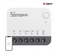 SONOFF Relé Inteligente 100-240Vac, 10A, ZBMINI Extremo ZBMINIR2 Zigbee 3.0