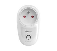 SONOFF S26R2ZBTPE-FR - Enchufe ZigBee ON/OFF 16A con enchufe francés, compatible con Philips Hue y Smartthings