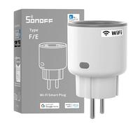 Sonoff S60TPF Tomada Inteligente Wi-Fi 16A c/ medidor de consumo