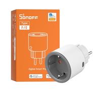 SONOFF S60ZBTPF Enchufe Inteligente Zigbee - Control Remoto, Monitor. Energía, Timer, Protec. Sobrecarga, Repetidor Zigbee, eWeLink