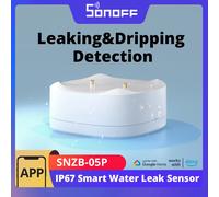 Detector de fuga de agua Sonoff SNZB-05P Zigbee IP67 inalámbrico alarma push