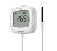 SONOFF SNZB - 02LD Sensor Temp. Zigbee Impermeable | 1.5m Sonda Acero Inoxidable, LCD, -40~115°C, APP, Soporte Magnético, Compat. Concentrador