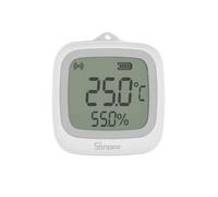 SONOFF SNZB-02WD IP65 Zigbee LCD Sensor Inteligente de Temperatura y Humedad, impermeable para Invernadero/Baño, Monitoreo por APP con Gráficos, Instalación Flexible