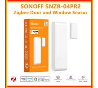 SONOFF SNZB-04PR2 SenseGuard DW Gen2 Sensor Zigbee para Puerta/Ventana con Seguridad Activa y Alertas de Manipulación, Compatible con Matter Bridge a través de Apple Home