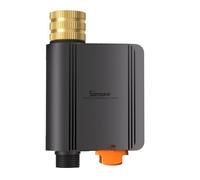 SONOFF SWV-ZFE Hydro ONE Zigbee - Temporizador inteligente de aspersor, entrada de latón, temporizador de riego de programación adaptable a la intemperie con medidor de flujo para jardín y césped