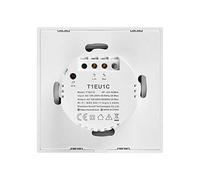 SONOFF T1 EU2C Exclusiver WiFi Doble Interruptor de pared Smart Home con Touch Timer 433 MHz Módulo de radio móvil