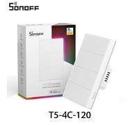 Sonoff T5-120 Smart Touch WIFI TX Ultimate Interruptor de pared con LED RGB