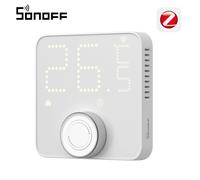 SONOFF TP-WGZBA: termostato inteligente Zigbee con control por perilla para sistemas de calefacción hidráulica y calderas, ideal para la automatización de hogares inteligentes. Compatible con Home