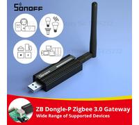 SONOFF ZB Dongle-P Zigbee 3.0 USB Dongle Plus Soporte de puerta de enlace Zigbee universal a través de la serie ZHA o Zigbee2MQTT Sonoff Zigbee ZBDongleP con Cable