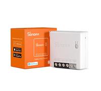 SONOFF ZBMINI ZigBee Mini Smart Switch, Interruptor de luz de 2 Vías, Google Home y SONOFF ZBBridge, se Requiere ZigBee 3.0 Gateway Hub, 10A/2200W 1Pack.A Certified for Humans Device