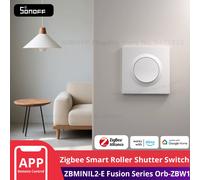 SONOFF Orb-ZBW1L Zigbee interruptor de pared inteligente serie Fusion ZBMINIL2-E No requiere neutro integración perfecta con asistente doméstico ZBMINIL2-E