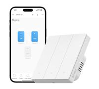 SONOFF Zigbee Interruptor de pared inteligente ZBM5-3C-86W