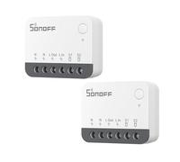 SONOFF Zigbee Interruptor Inteligente, Funciona con Alexa & Google Home, 2 PACK, Requiere Pasarela Zigbee, Se Requiere Neutral