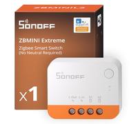 SONOFF Zigbee Interruptor Inteligente, No se Requiere Neutral, Funciona con Alexa & Google Home, Requiere Zigbee Bridge
