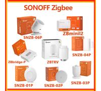 SONOFF Zigbee SNZB-06P SNZB-01P SNZB-02P SNZB-03P SNZB-04P Zigbee 3,0 Sensor ZBTRV ZB BRidge PRO ZBmini L2 módulo de hogar inteligente