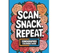 Sonographer Coloring Book: Funny Appreciation Week Gift