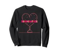 Sonographer Heart Cardiac Ultrasound Tech Sudadera