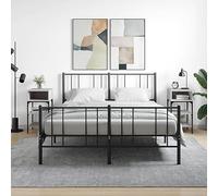 Sonoma Grey Engineered Wood Nightstand Set of 2 with Storage, 35x34.5x70cm Bedside Table, Adjustable Legs & Wall Mount for Stability, Modern Bedroom Furniture