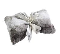 Sonoma Lavender Máscara de spa, almohada térmica y fría para aromaterapia con inserto de linaza con infusión de lavanda, compresa de ojos para aliviar el estrés con funda extraíble y lavable (Platinum