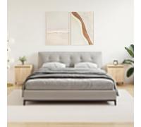 Sonoma Nightstand Set of 2 Engineered Wood Oak Finish 40x30x50 cm with Storage Shelf Modern Bedside Table for Bedroom Home Decor