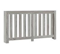 Sonoma - Protector de radiador (149 x 20 x 82 cm, madera compuesta con | Diseño de listones moderno, resistente a la humedad, fácil mantenimiento con paño húmedo, montaje en pared incluido