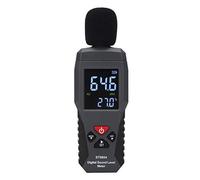 Sonómetro de Decibelimetro de Sonido Digital, Medidor de Nivel de 30 a 130dBA, Rango de Medida, Medidor de Decibelios, Instrumento de Medición de Volumen de Ruido