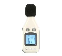 Sonometro, Medidor de nivel de sonido digital Probador de registrador de decibelios 30-130dB Probador de analizador LCD de ruido en decibelios