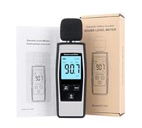 Sonometro, Medidor de nivel de sonido Medidor DB digital portátil Monitor de sonido Medidor de nivel de de ruido 30-130dB Decibelios Mini medidor de sonido(-1359-GR)
