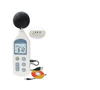 Sonometro, Medidores de nivel de sonido digital medidores de ruido GM1356 30-130 DB LCD A/C Rápido/Lento pantalla DB USB + Software