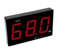Sonómetro SW-525A de pared con pantalla LCD, sonómetro digital USB 30-130 DB
