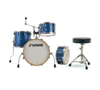 Sonor AQX 18 Jazz Shell Pack w/Free Throne Blue Ocean Sparkle